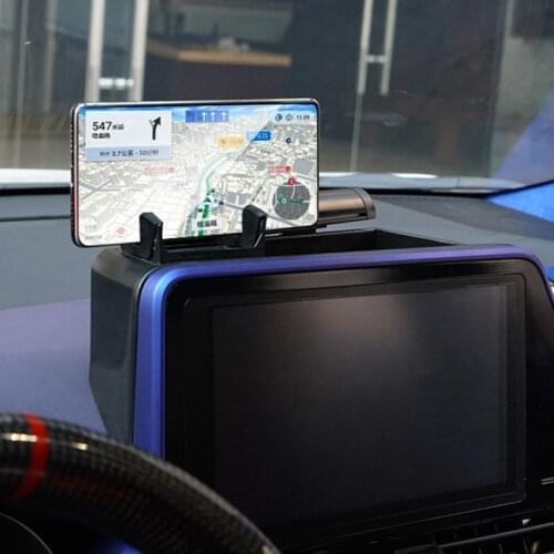 Interior Dashboard Storage Box Case For Toyota C-HR 2018 Tidying Instrument Interval Storage Case For Toyota CHR 2017 2018 2019