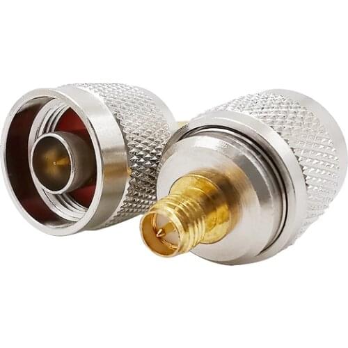 N Type Male to RP SMA Female (male pin) RF Coaxial Adapter N Plug to RP-SMA Jack Straight RF Coax Cable Connector Converter