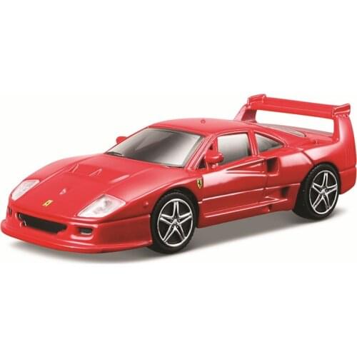 Bburago 1:43 Scale Ferrari F40 COMEPTIZIONE Alloy Luxury Vehicle Diecast Cars Model Toy Collection Gift