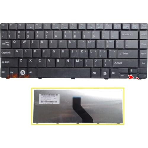 SSEA New US Keyboard For Fujitsu Lifebook LH531 BH531 LH701 laptop black keyboard