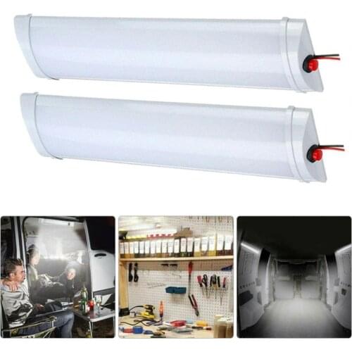 Roof Ceiling Light Semi-cylinder 12V 72LED Car Reading Light for Camper car interior light плафон в автомобиль luci interne auto