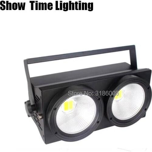 Show Time 2 Eyes 100W Dj Led Cob Par Light White And Warm 2 IN 1 Good Use For D0isco Stage Effect Camera Performance Night Club