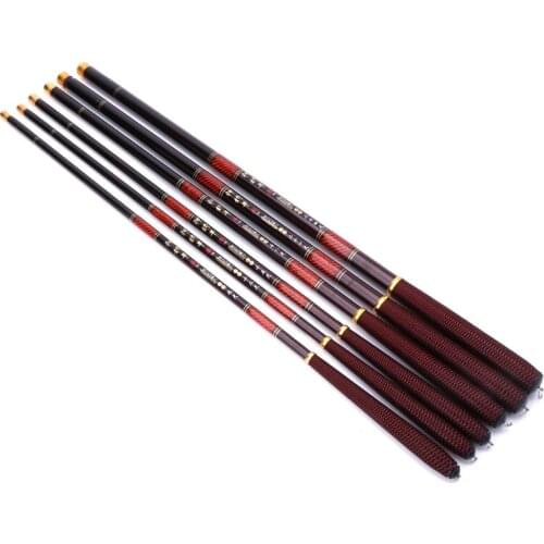 Fishing Rod 2.7-7.2m Pole High Carbon Fiber Ultra Light Telescopic Carp Current