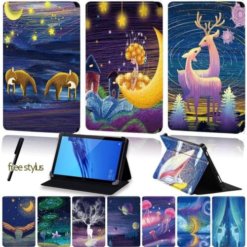 Universal PU Leather Tablet Case for Huawei MediaPad (T1/T5)10/MediaPad (T1/T3) 8.0/MediaPad(T1 /T3) 7.0/MediaPad T3 10 9.6