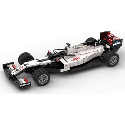 Vf-20 in 2020 season Moc-47258 racing car assembly technology block bag compatible Boy Gift static model Christmas gift