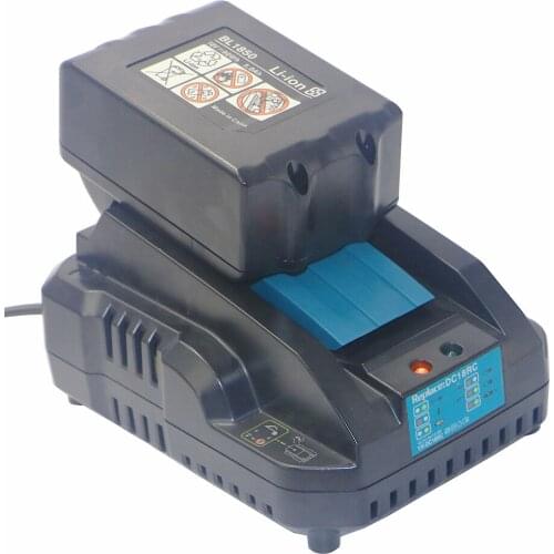 Dvisi 7.2V-18V Power Tool Li-Ion Batteries Charger output 4A with BL1850 5000mAh For Makita DC18RC BL1815 BL1830 BL1840 BL1820