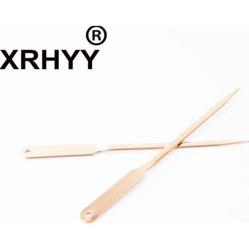XRHYY 1 Pack Rose Gold Letter Openers Envelope Opener Stainless Steel Hand Letter Envelope Knife Lightweight Envelope Slitter