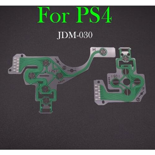 10pcs/lot Conductive Film Keypad flex Cable Ribbon Circuit Board for Playstation 4 PS4 JDM-030 JDS030 JDS 030 Controller Repair