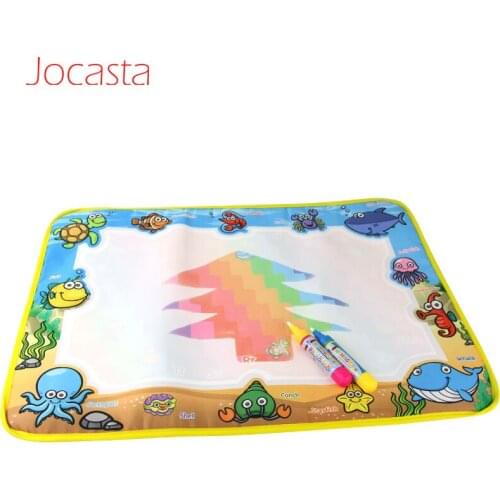 50*36cm New Doodle Childrens Drawing Toy Mat Water Drawing Mat & 2 Water Drawing Pens Coloring Painting Board Educational Toys
