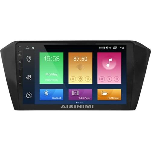 AISINIMI Android 10 Car Dvd Player navigation For VOLKSWAGEN PASSAT B8 2016-2017 Car Audio Gps Multimedia Stereo Monitor