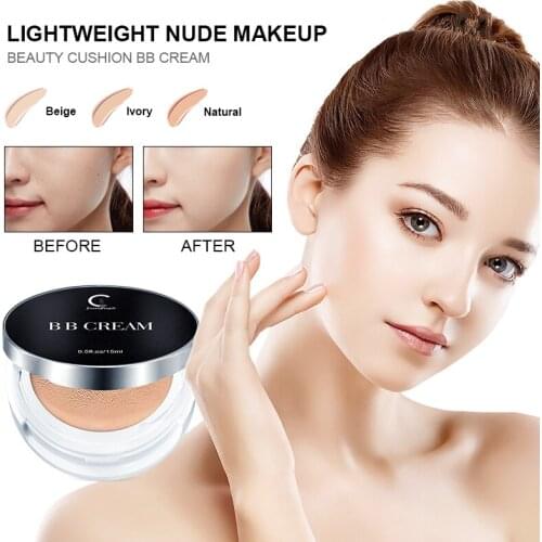 GPGP Greenpeople Makeup BB-Cream with Air Cushion Moisturizing Concealer Liquid Foundation Cream Whitening Cosmetics BB Cream