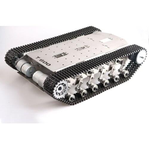 Tank Chassis Crawler Caterpillar Obstacle Track Large Tracked Vehicle Research DIY RC Toy Teaching Big Load