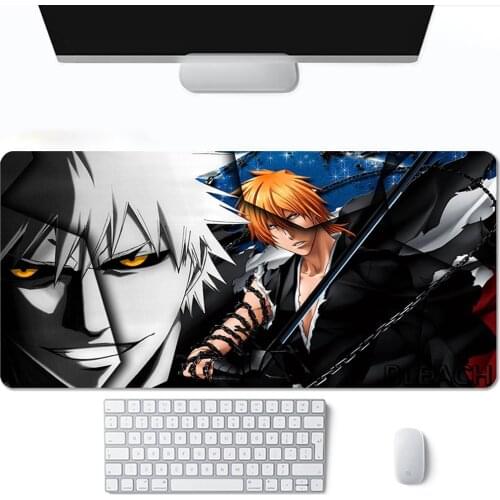 Mause Pad Large Mouse Anime BLEACH Carpet Rug Hot Gaming Pc Gamer Complete Keyboard Xxl Pads Kawaii Girl Mousepad Mat Desk Cute
