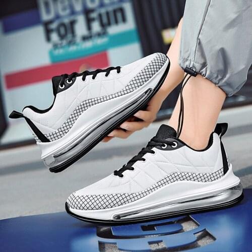 Fashion Men All-match Air Cushion Sneakers Breathable Casual Running Sport Shoes Footwear