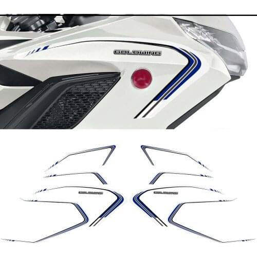 Motorcycle GL 1800 Touring Stickers Decal Kit Case For HONDA Goldwing GL1800 Tank Pad Protector Fairing Fender 2018 2019 2020