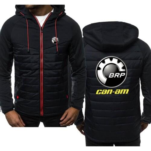 2021 New Men Hoodies for CAN-AM Tools Spring Autumn Jacket Casual Sweatshirt Long Sleeve Zipper Hoody