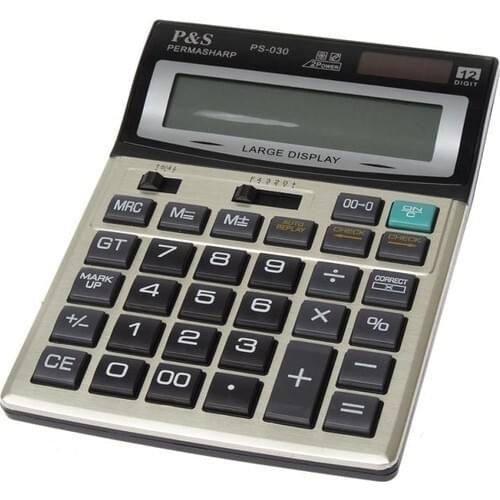 Permasharp Digital Desktop Calculator PS-030
