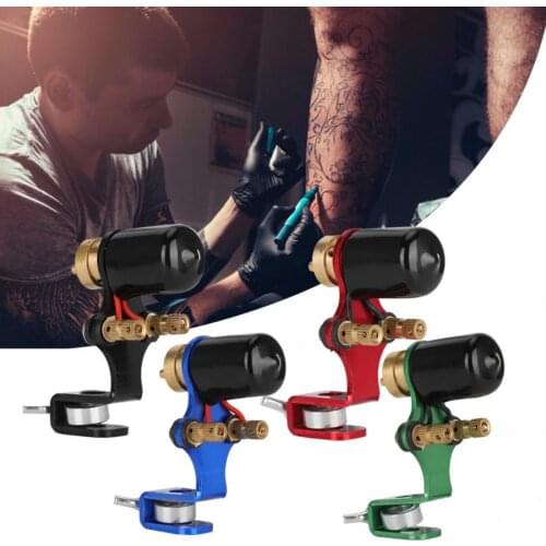Professional Beginner Alloy Liner Shader Rotary Tattoo Machine Strong Motor Gun Tool Microblading Machine Tattoo Supplie