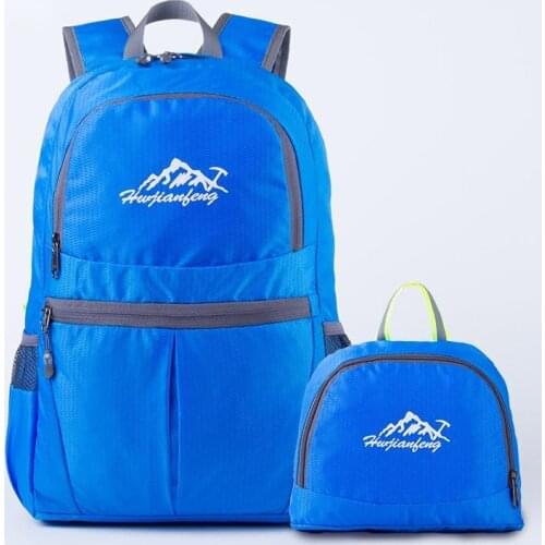Foldable Bag Mens Outdoor Backpack Cycling Backpack Light Waterproof Schoolbag Travel Bag Backpacks