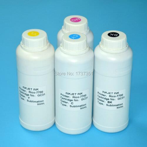 500ML Sublimation ink for Ricoh Sawgrass SG500 SG1000 Printer Heat Transfer Ink