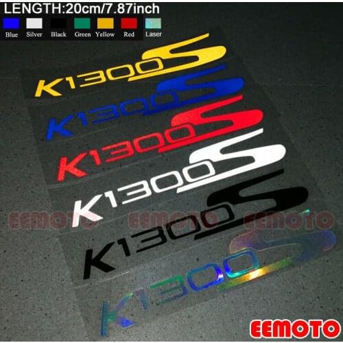 2PCS Motorcycle body wheel rims helmet Shell Tank Pad Motorbike Fairing Reflective Decals Stickers for K1300S K1300