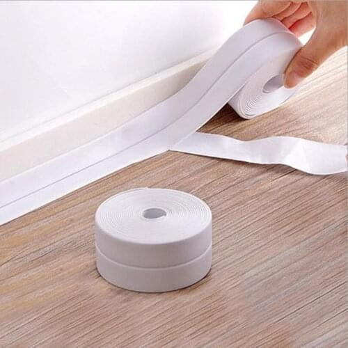 Kitchen Sink Waterproof Sticker Tape Self-Adhesive Tape Anti-mold Bathroom Countertop Toilet Gap Decorative Tape Sealing Strip