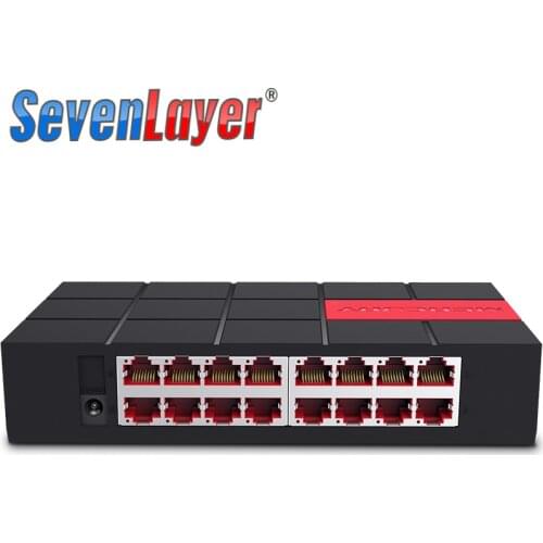 16 Port Gigabit Switch 10/100/1000Mbps SG116M RJ45 LAN Ethernet Fast Desktop second hand Network Switching Hub Shunt