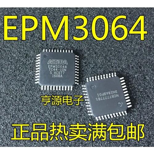 2pcs/lot EPM3064ATC44-10N EPM3064ATC44-10 EPM3064ATC44 EPM3064 TQFP-44 In Stock