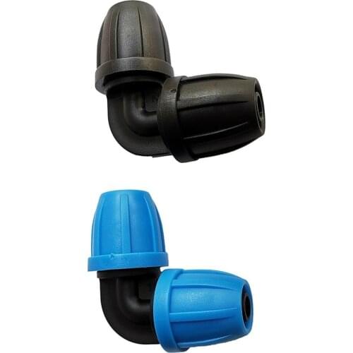 2Pcs 8/11mm Water Hose Elbow Connector Hose Repair Connector Garden Watering Irrigation System Fittings