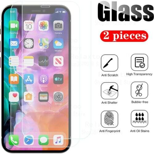 2Pcs Tempered Glass for Apple iPhone 12 Mini Pro 12Pro Max Screen Protector for iPhone 12ProMax 12Mini iphone12 ifone glas film
