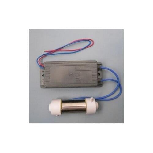 220V 1g ozone generator, power supply + ozone tube, ozone generator tube fittings