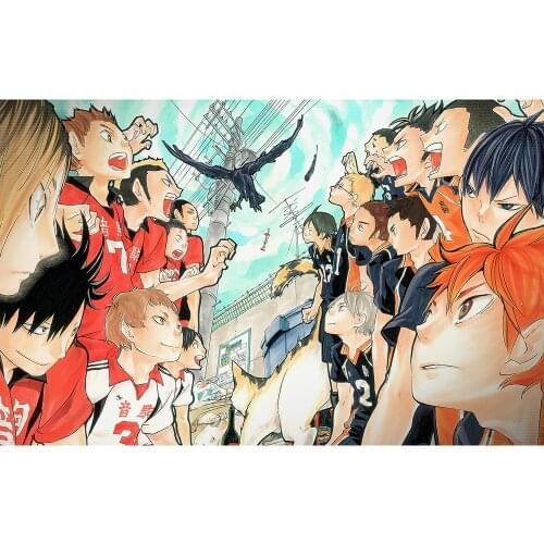 Diamond Painting 5D DIY Japanese Anime Role Haikyuu Full Round Drill Mosaic Embroidery Cross Stitch home decor
