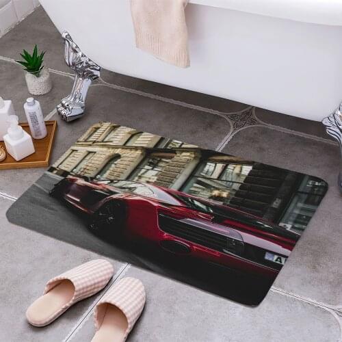 Car Carpet Areas Rug Non-slip Floor Mat Rug 3D Printing Living Room Bedroom Door Mat Home Decoration