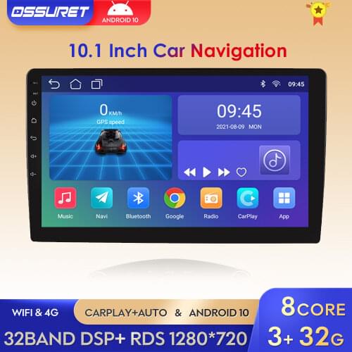 Lowest Price 10.1" Android 10 Car Radio Multimedia GPS Player Universal 2Din Stereo Wifi BT Navigation 2G+16G 4G USB