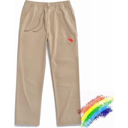 Travis Scott Cactus Jack Canvas Pants Men Women 1:1 Best Quality Joggers Drawstring Sweatpants Cargo Cactus Jack Trousers