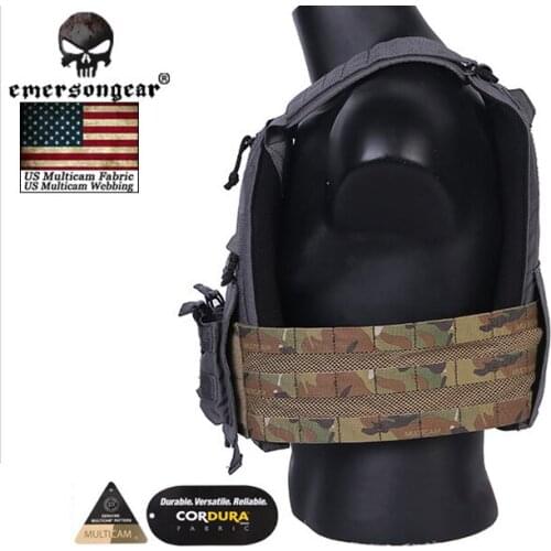 Emersongear Vest Mesh Cummerbund Carrier For AVS JPC Vest Cummerbund Waist Multicam EM7361