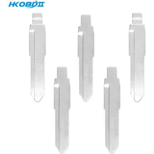 HKOBDII #27 MAZ31 MAZ34 KD Blade VVDI Blade JMD Blade for Mazda Metal Blank Uncut Flip KD Remote Key Blade