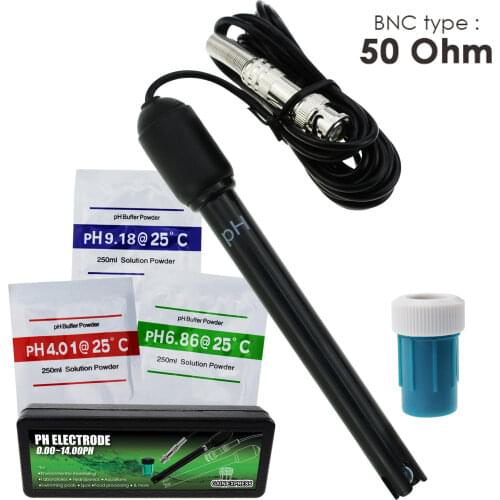 300cm Cable for PH Meter Monitor Controller 0-14 pH Electrode Probe BNC Connector, Replacement Kit for Aquarium Hydroponics