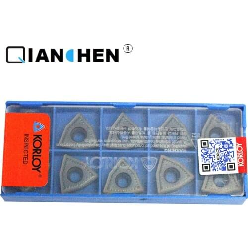Original Korea Korloy WCMT080408-C20N PC5335 WCMT080412-C20N PC5335 WNMG080404-HA H01 (10pcs/lot)internal Turning Tool Inserts
