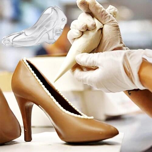 High-Heeled Shoe Chocolate Candy Jelly Mold Baking Mould Cake Decorating Tool