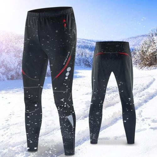 Snowboarding Skiing Pants Long Pants Windproof Cycling Thermal Fleece Winter Pants Running Hiking Cold Weather for Men