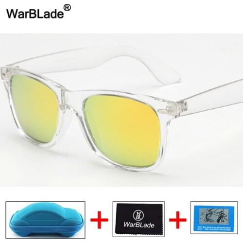 WarBLade Polarized Sunglasses Fashion Square Mens Driving Shades Sun Glasses For Men Women Rivets Metal Design Sunglasses Oculos