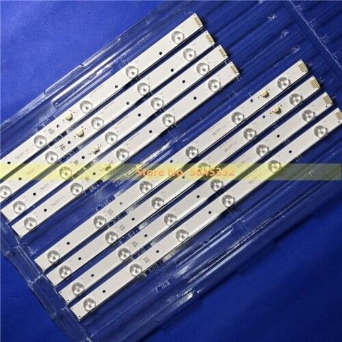 8pcs LED STRIPS LED39D11-ZC14-01(C) LED39D11-ZC14-02(C) LED39D11-ZC14-03(C) LED39D11-ZC14-04(C) V390HJ1-P02 PLE-3903FHD