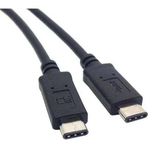 USB-C USB 3.1 Type C Male Connector to C Male Data Cable 30cm 50cm 1m for Tablet Macbook Hard Disk Drive