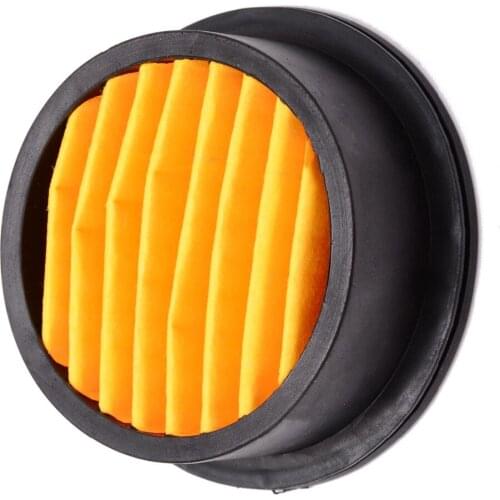 1pc 3/8" BSP Air Intake Filter Silencer 16mm Thread Black Metal Air Filter Noise Muffler for Oil Free Air Compressor Filter