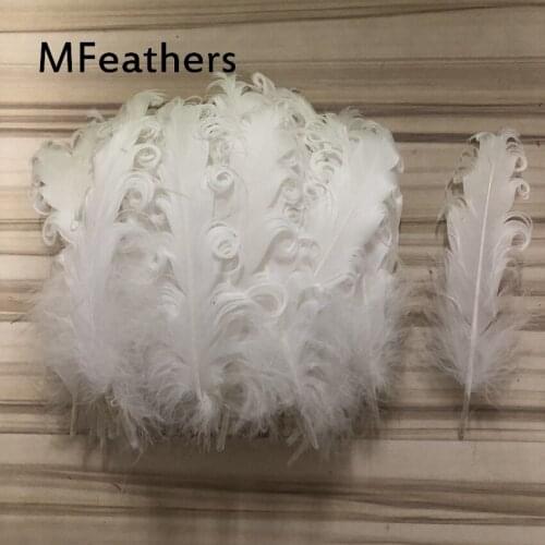 28 Colors ! 100 / 500 pcs White goose feathers 13-20cm Wedding DIY Dreamcatcher plume Material Accessories Decoration carnival