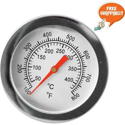 Stainless Steel BBQ Accessories Grill Meat Thermometer Dial Temperature Gauge Gage Cooking Food Probe Household Kitchen Tools