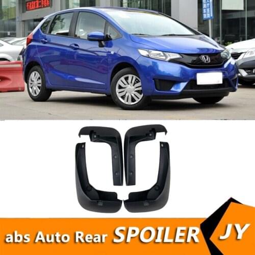 For Honda fit jazz 2014-2017 Mudflaps Splash Guards Front With the color and rear Mud Flap Mudguards Fender Modified special
