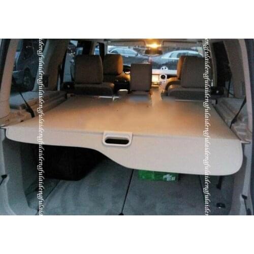 For Land Rover Discovery LR4 2010-2016 Beige Trunk Shade Rear Cargo Cover Shield Car accessories