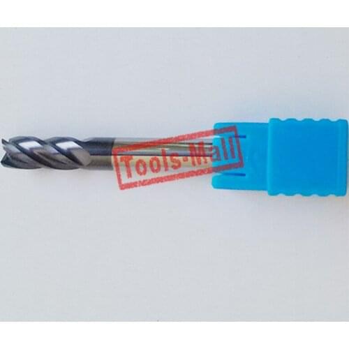 6mm D6*15*D6*50 4 Flutes HRC60 Flat Square End mills Milling cutters CNC Spiral Router bits carbide cutter CNC tools